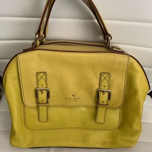 Kate Spade New York canary yellow bag
